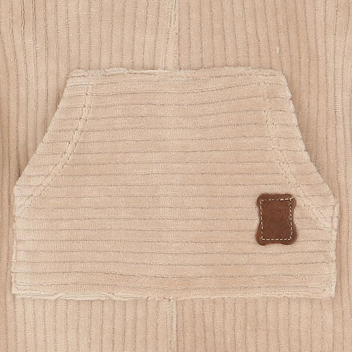 Baby Boys Beige Dungarees, 1, hi-res image number null