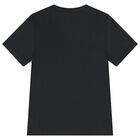 Boys Black Jordan Logo T-Shirt, 2, hi-res