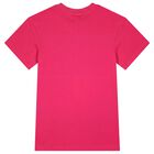 Girls Pink Embellished Logo Dress, 1, hi-res