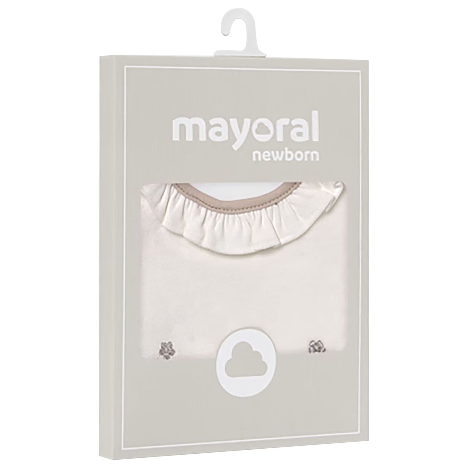 Baby Girls Ivory & Beige Bibs ( 2-Pack ) , 2, hi-res image number null