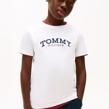Boys White Logo T-Shirt