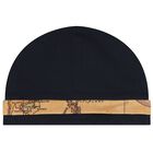 Baby Boys Navy Blue & Beige Geo Map Babygrow Gift Set, 1, hi-res