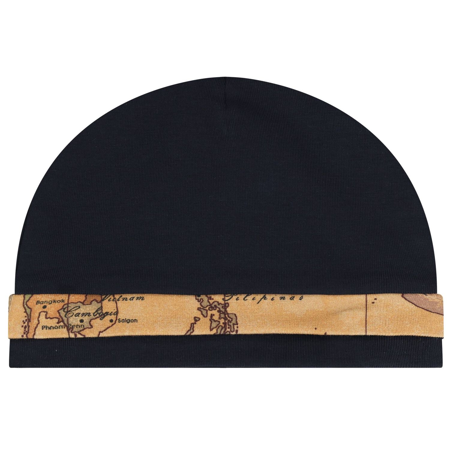 Baby Boys Navy Blue & Beige Geo Map Babygrow Gift Set, 1, hi-res