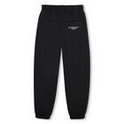 Black Logo Joggers, 1, hi-res