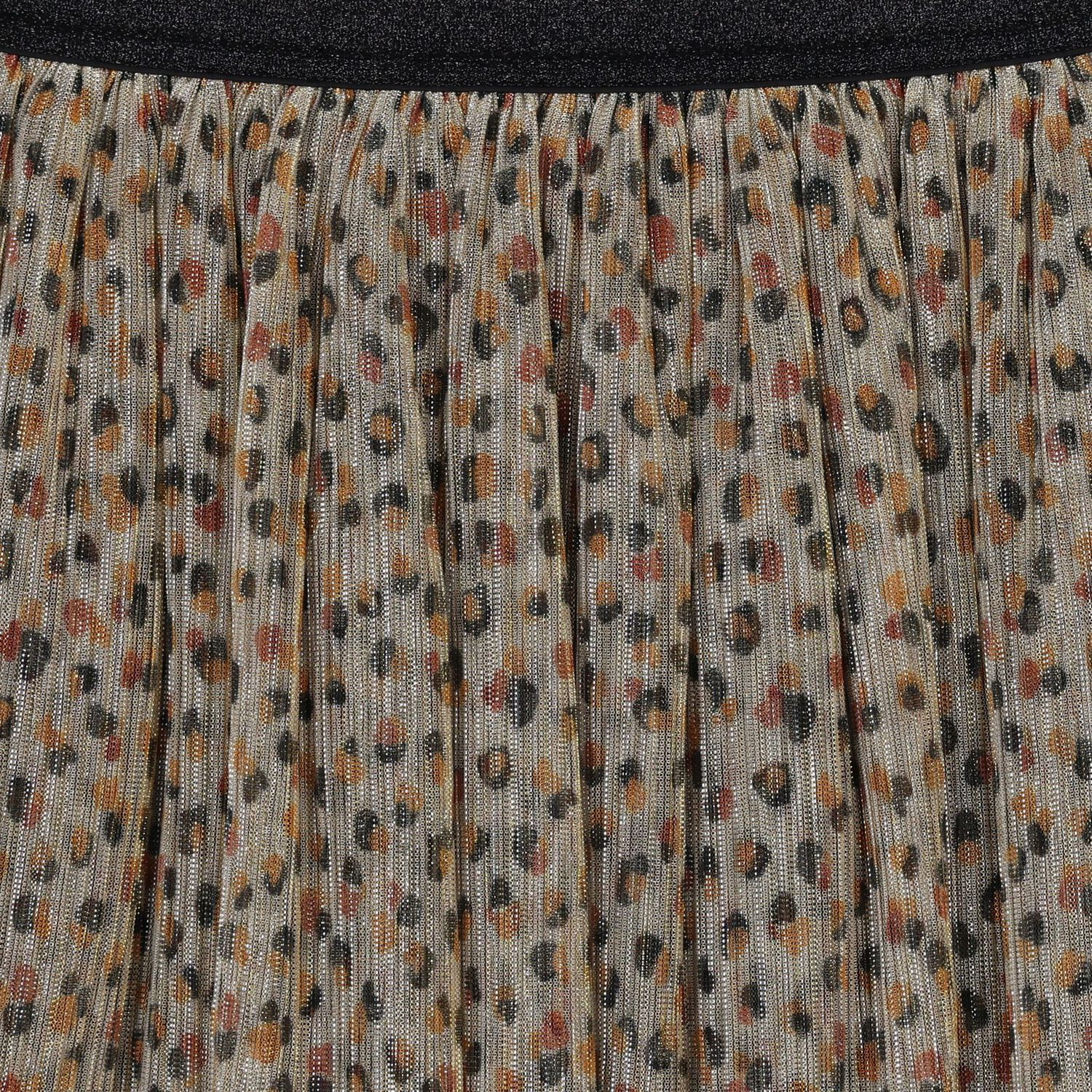 Girls Beige & Black Skirt, 1, hi-res
