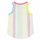 Girls Multicoloured Logo Top, 1, hi-res