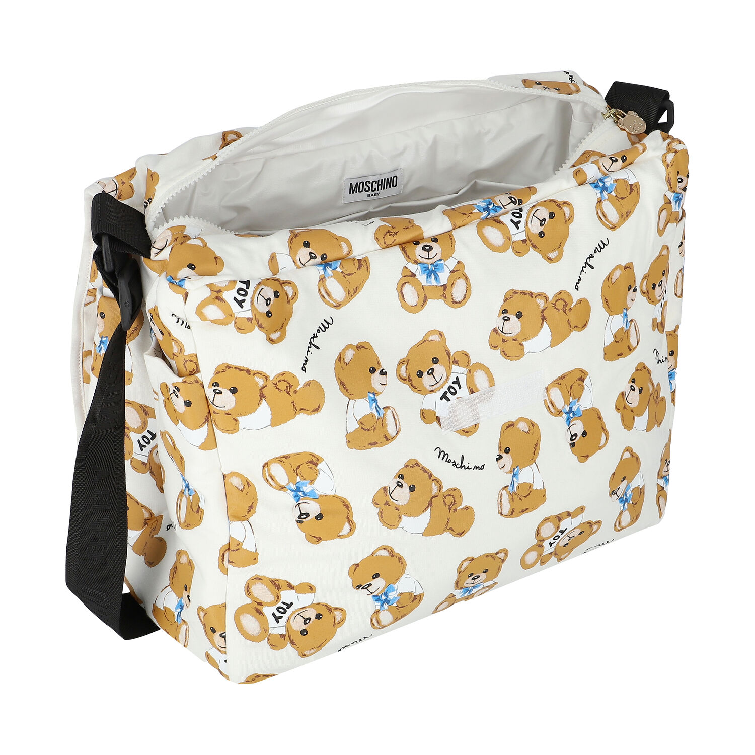 شنطة مواليد بشعار تيدي باللون الوردي للأطفال  , 4, hi-res