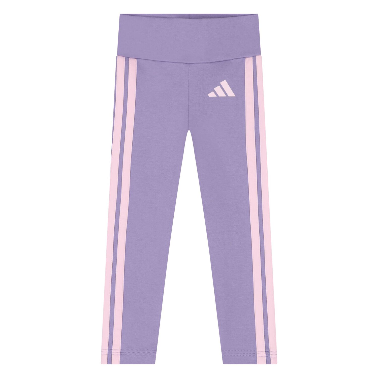 Younger Girls Pink & Purple Logo Leggings Set, 1, hi-res