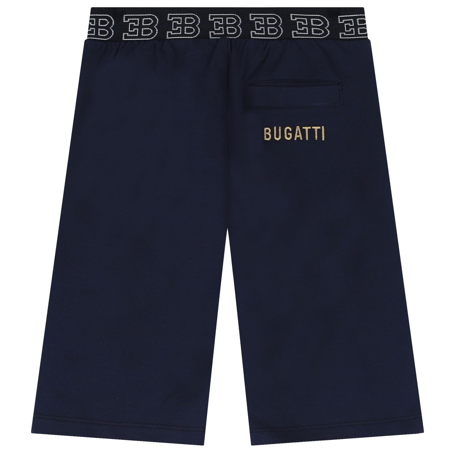 Boys Navy Logo Shorts, 1, hi-res