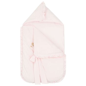 Baby Girls Pink Teddy Bear Nest