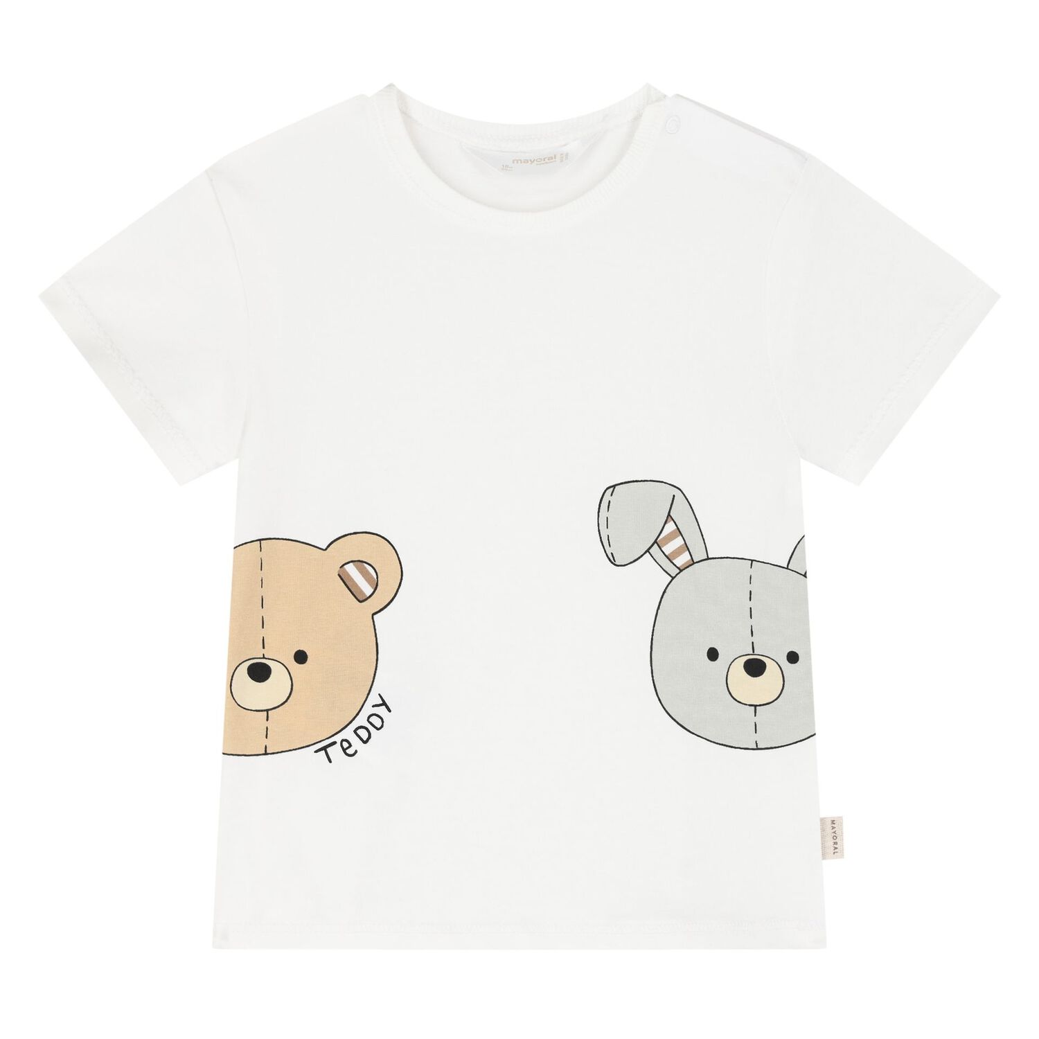 Baby Boys Bear & Rabbit Shorts Set, 1, hi-res image number null