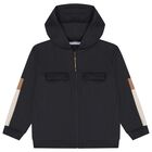 Boys Black & White Tracksuit Set (3 Piece), 3, hi-res