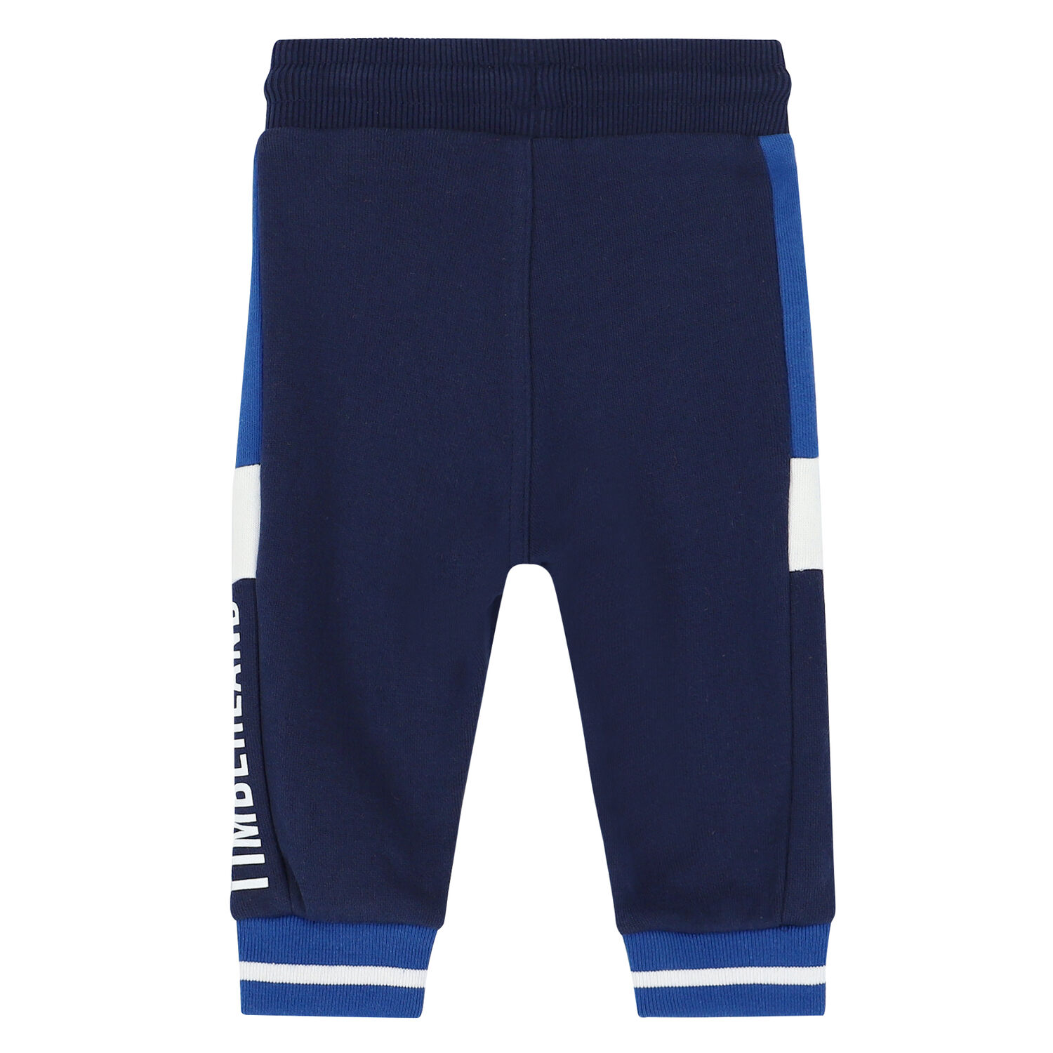 Younger Boys Navy Logo Joggers, 1, hi-res image number null