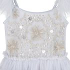 Baby Girls Silver Embellished Tulle Dress Set, 1, hi-res