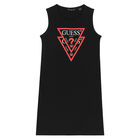 فستان بالشعار باللون الأسود, 2, hi-res