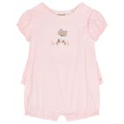 Baby Girls Pink Rompers ( 2-Pack ), 1, hi-res