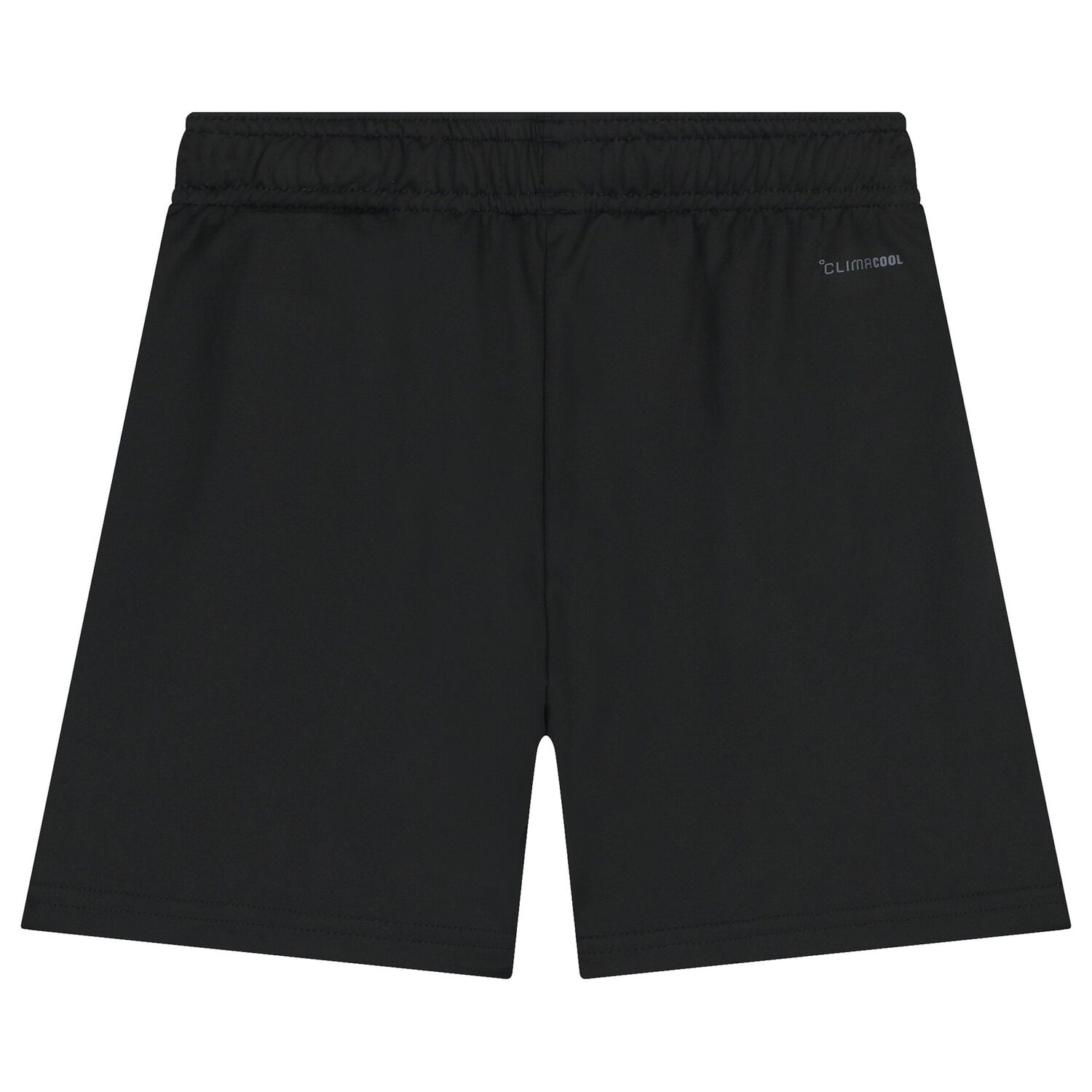 Boys Black Logo Shorts, 1, hi-res