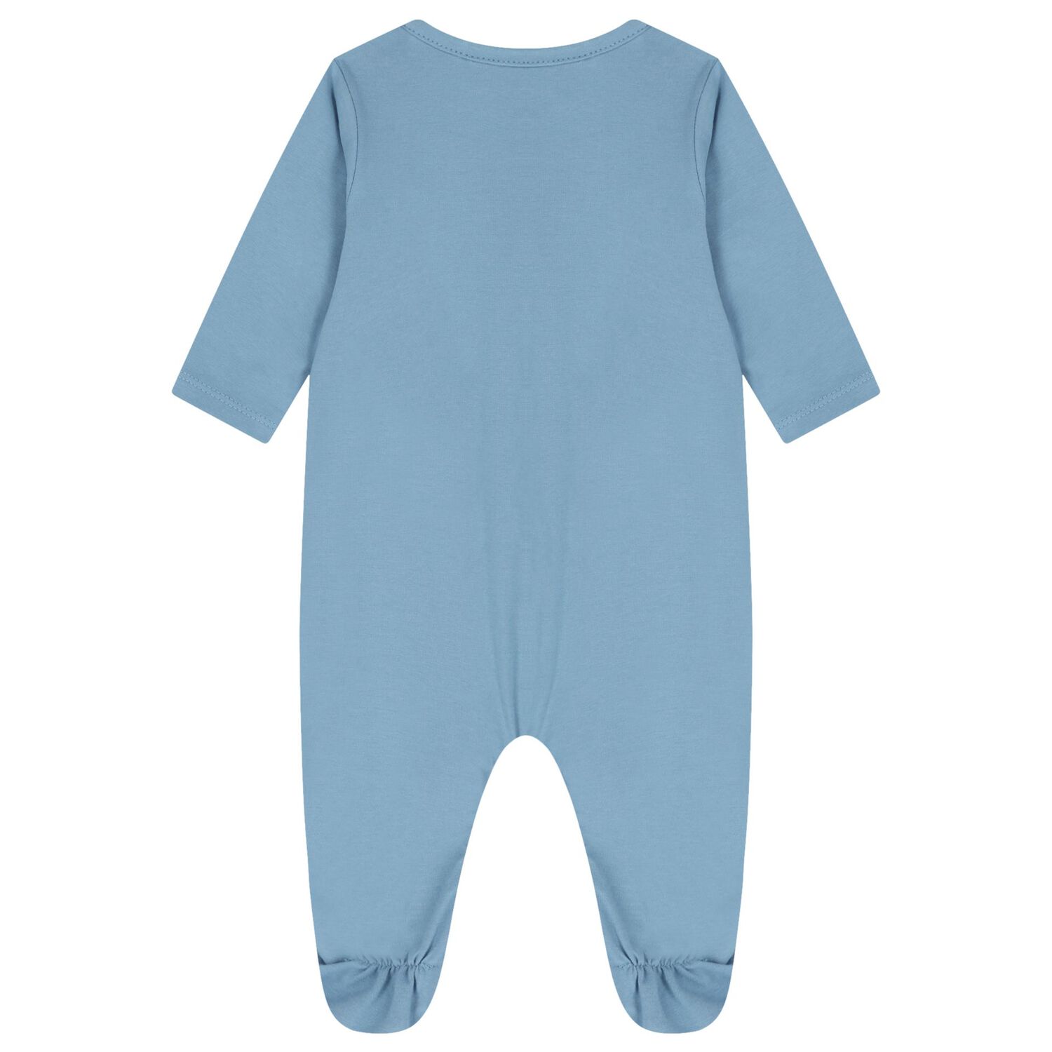 Baby Boys Blue Elephant Babygrow Gift Set, 2, hi-res