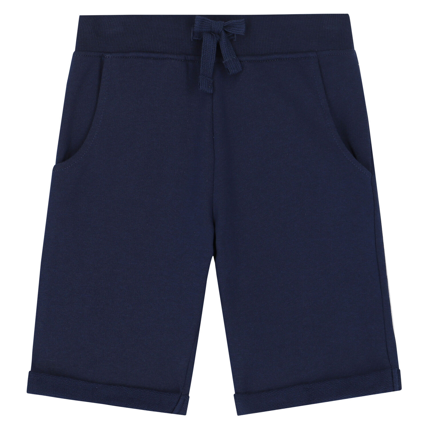 Boys Navy Logo Shorts, 3, hi-res image number null