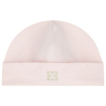 Baby Girls Pink Logo Hat