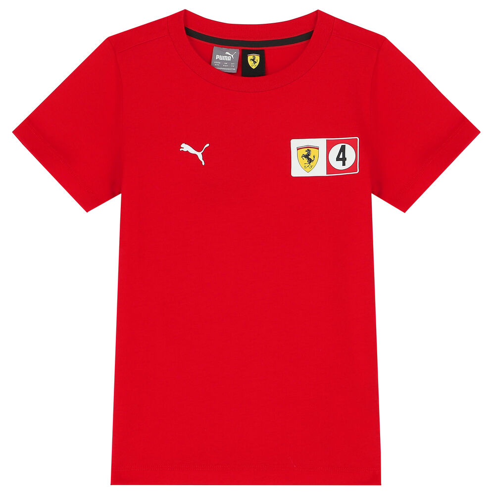 At passe indebære befolkning Puma Red Logo Ferrari T-Shirt | Junior Couture USA