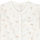 طقم بنات هدايا بالشعار باللون العاجي, 1, hi-res