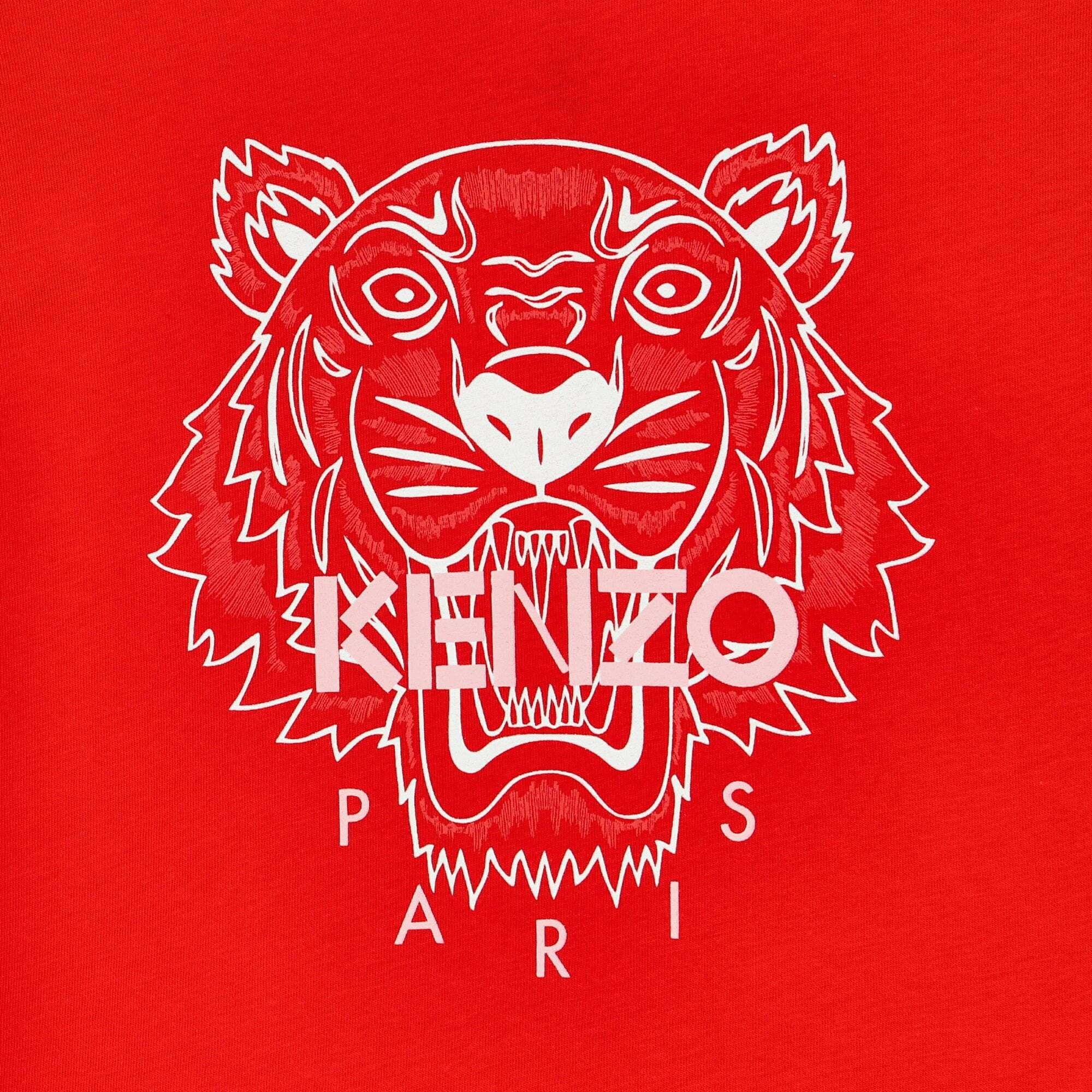 Kenzo store tiger red