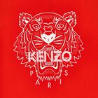 Girls Red Tiger Logo T-Shirt, 1, hi-res