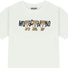 Ivory Teddy Bear Logo T-Shirt, 1, hi-res
