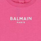 Younger Girls Pink Logo Dress Set, 1, hi-res