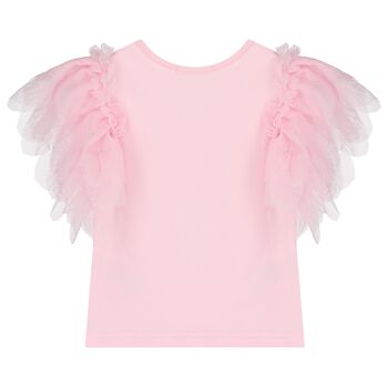 Girls Pink 1st Birthday T-Shirt