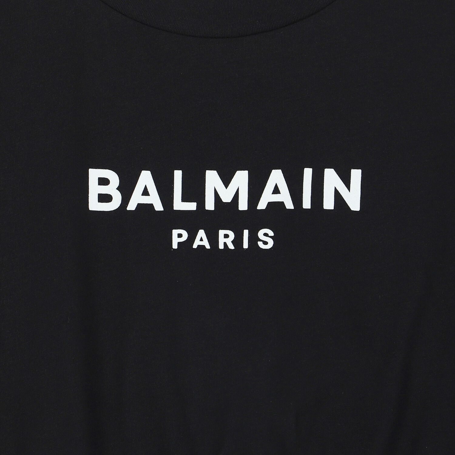 Girls Black Logo Dress, 1, hi-res