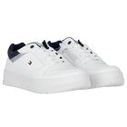 White Logo Trainers, 1, hi-res