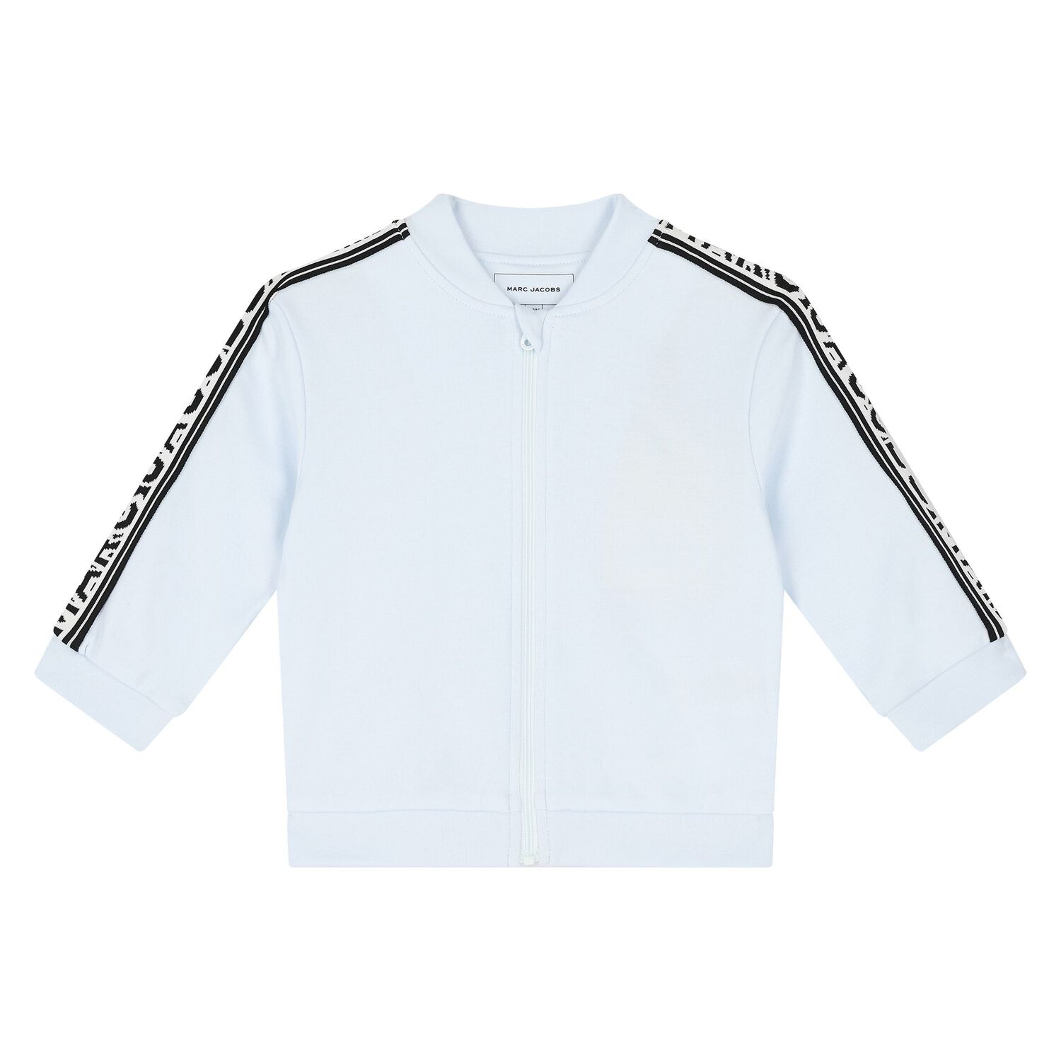 طقم رياضي اولاد بالشعار باللون الأزرق للأطفال, 1, hi-res