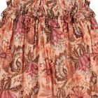 Girls Pink Floral Dress, 1, hi-res