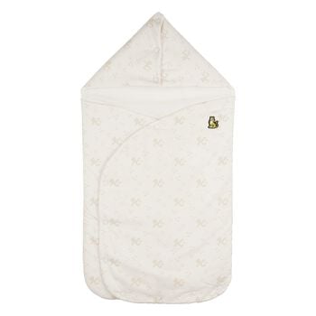 Ivory Tiger Logo Reversible Baby Nest