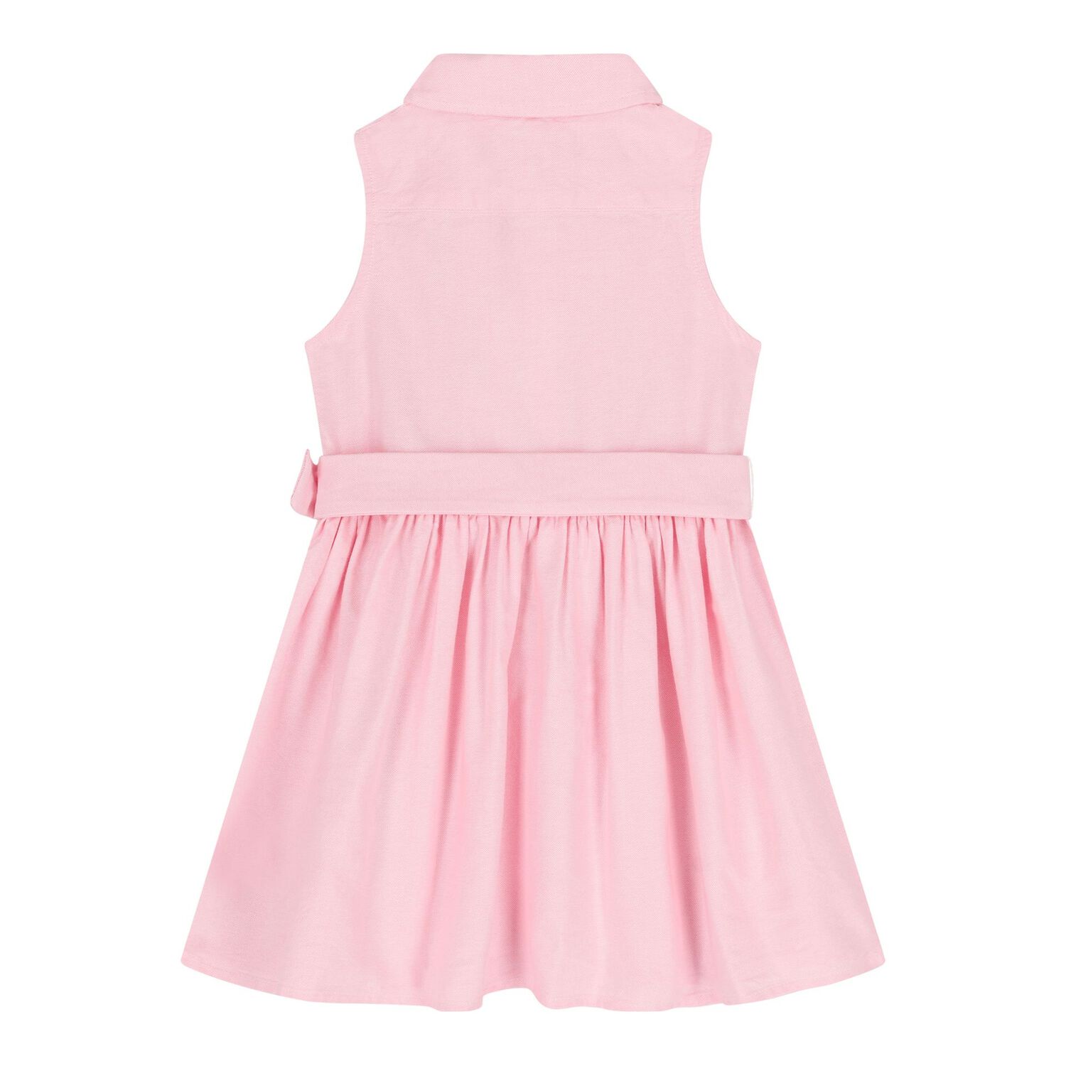Baby Girls Pink Logo Dress, 1, hi-res