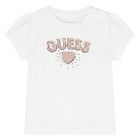 طقم تنورة بنات باللون الأبيض والوردي , 1, hi-res