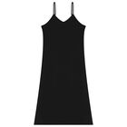 Girls Mini Me White & Black Logo Dress Set, 1, hi-res