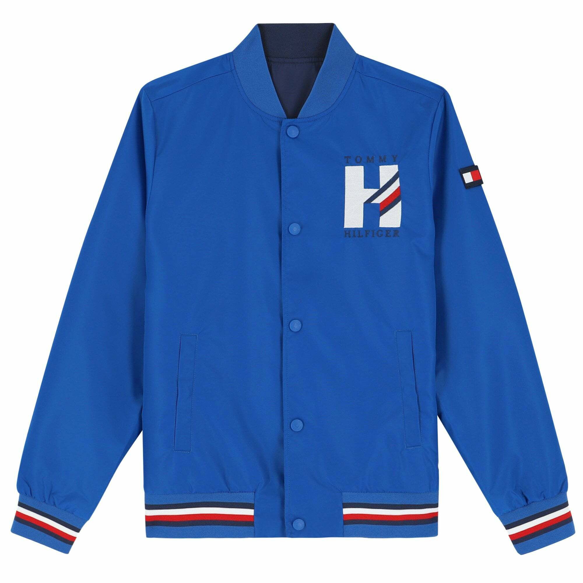 Tommy Hilfiger Boys Reversible Bomber Jacket Junior Couture USA