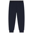 Boys Navy Blue Logo Tracksuit, 1, hi-res