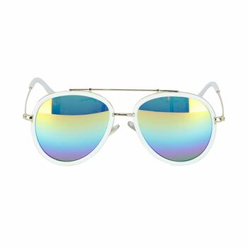 نظارة شمسية بألوان قوس قزح للبنات 