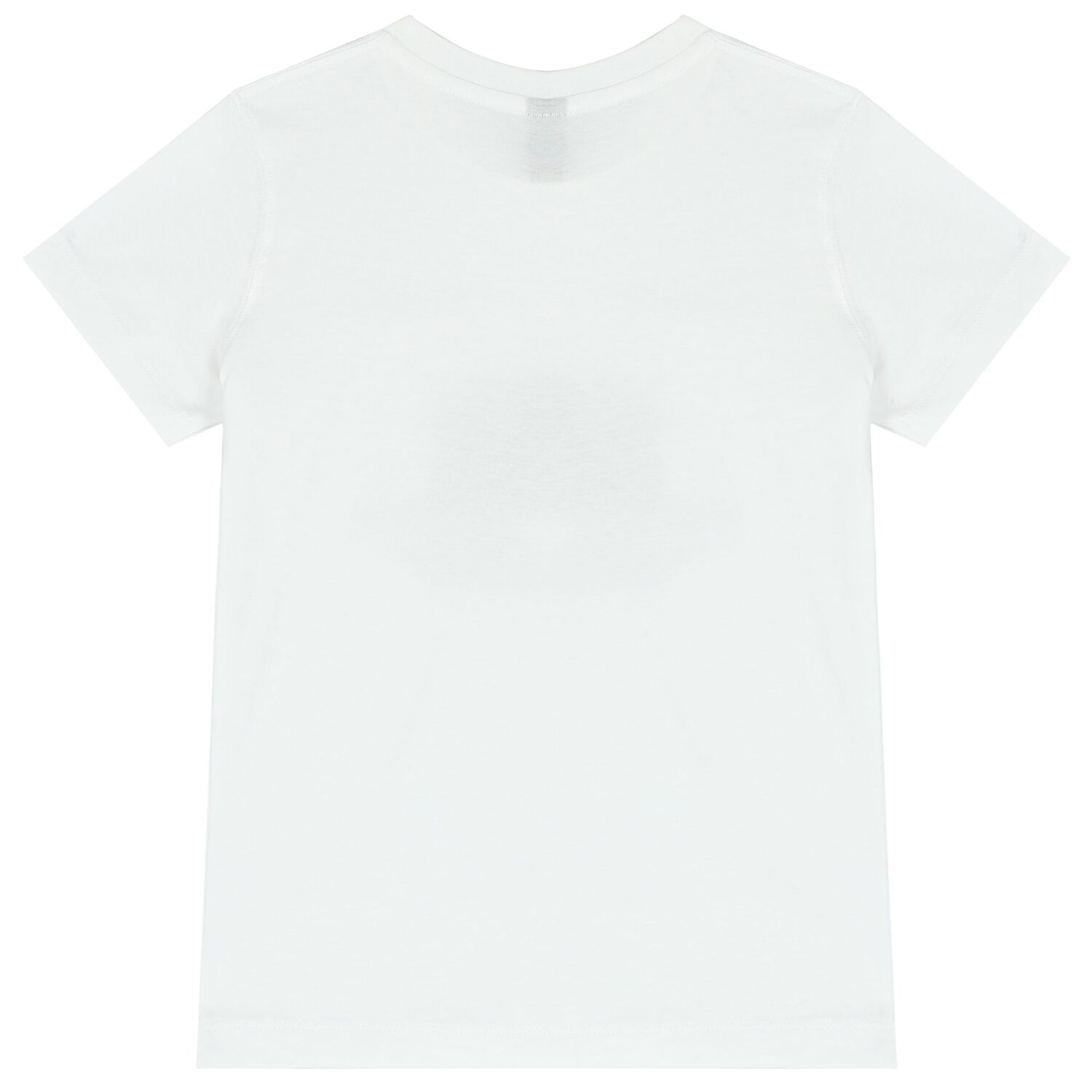 Boys White Logo T-Shirt, 1, hi-res image number null