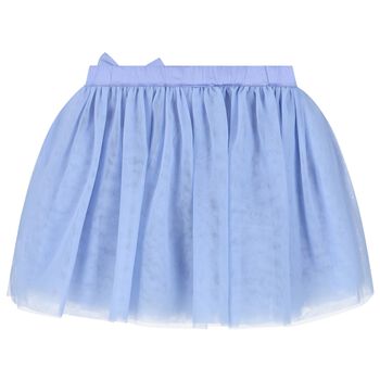 Girls Blue Tulle Skirt