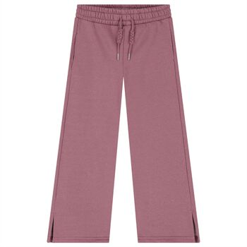 Girls Pink Wide Leg Trousers