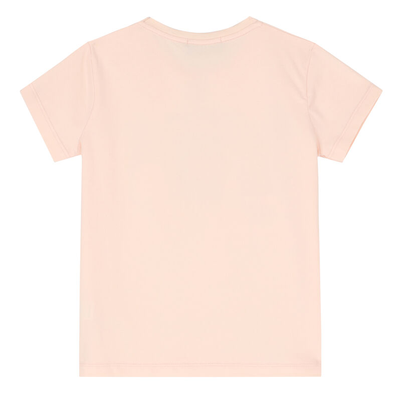 Girls Pink Logo T-Shirt, 2, hi-res image number null