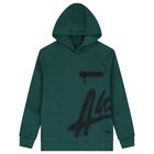 Boys Green Hooded Top, 1, hi-res