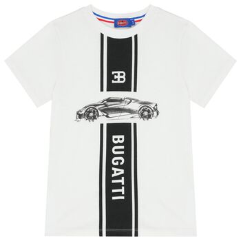 Boys White Logo T-Shirt
