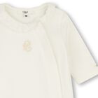 Baby Girls Ivory Logo Babygrow Gift Set, 1, hi-res