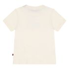 Younger Boys Beige Logo T-Shirt, 2, hi-res